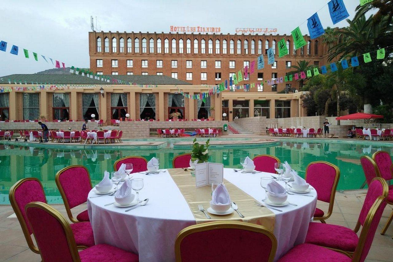 Hotel Les Zianides Tlemcen ภายนอก รูปภาพ