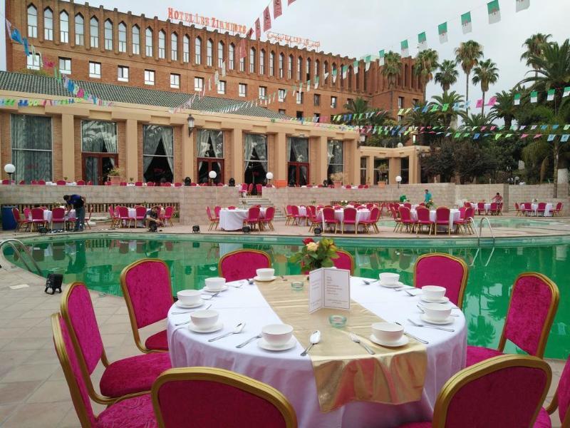 Hotel Les Zianides Tlemcen ภายนอก รูปภาพ